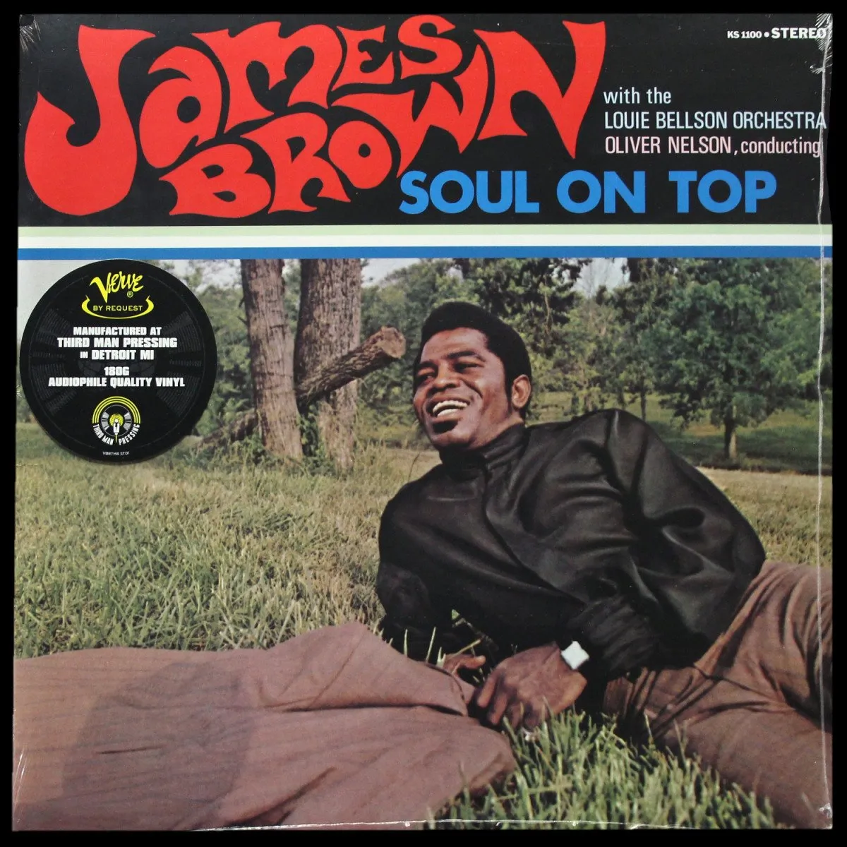 LP James Brown — Soul On Top фото