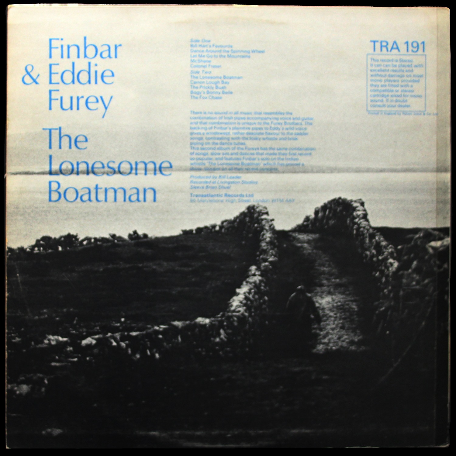 LP Finbar & Eddie Fury — Lonesome Boatman фото 2