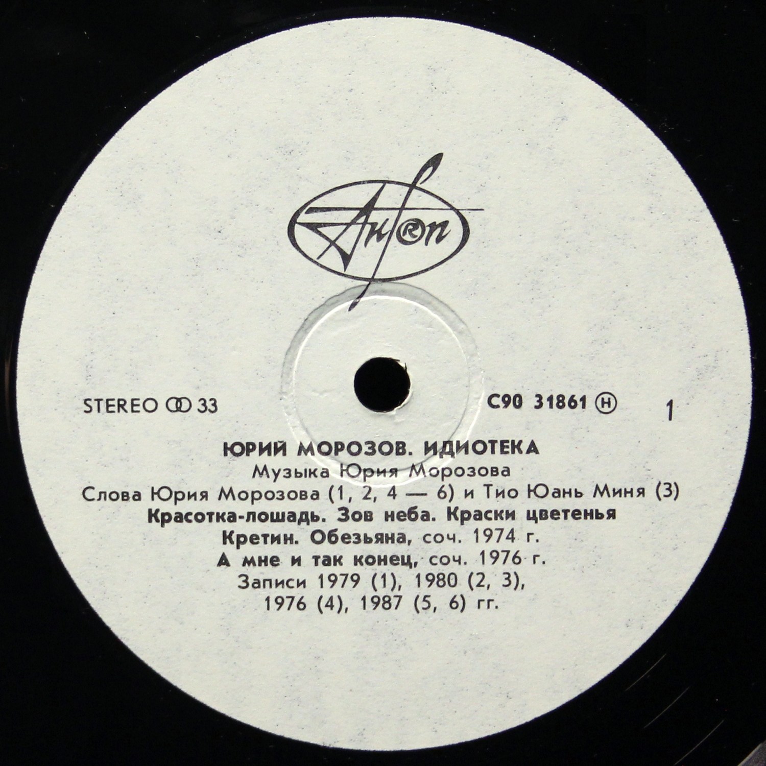 LP Юрий Морозов — Идиотека фото 2