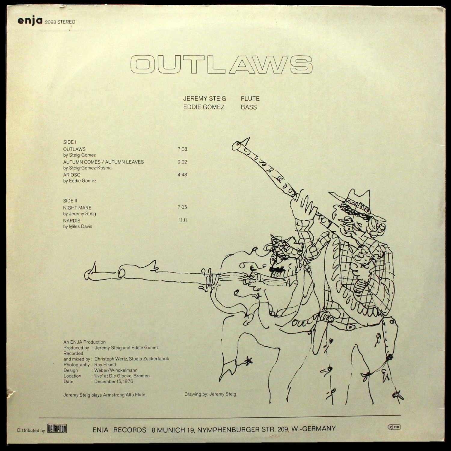 LP Jeremy Steig — Outlaws фото 2