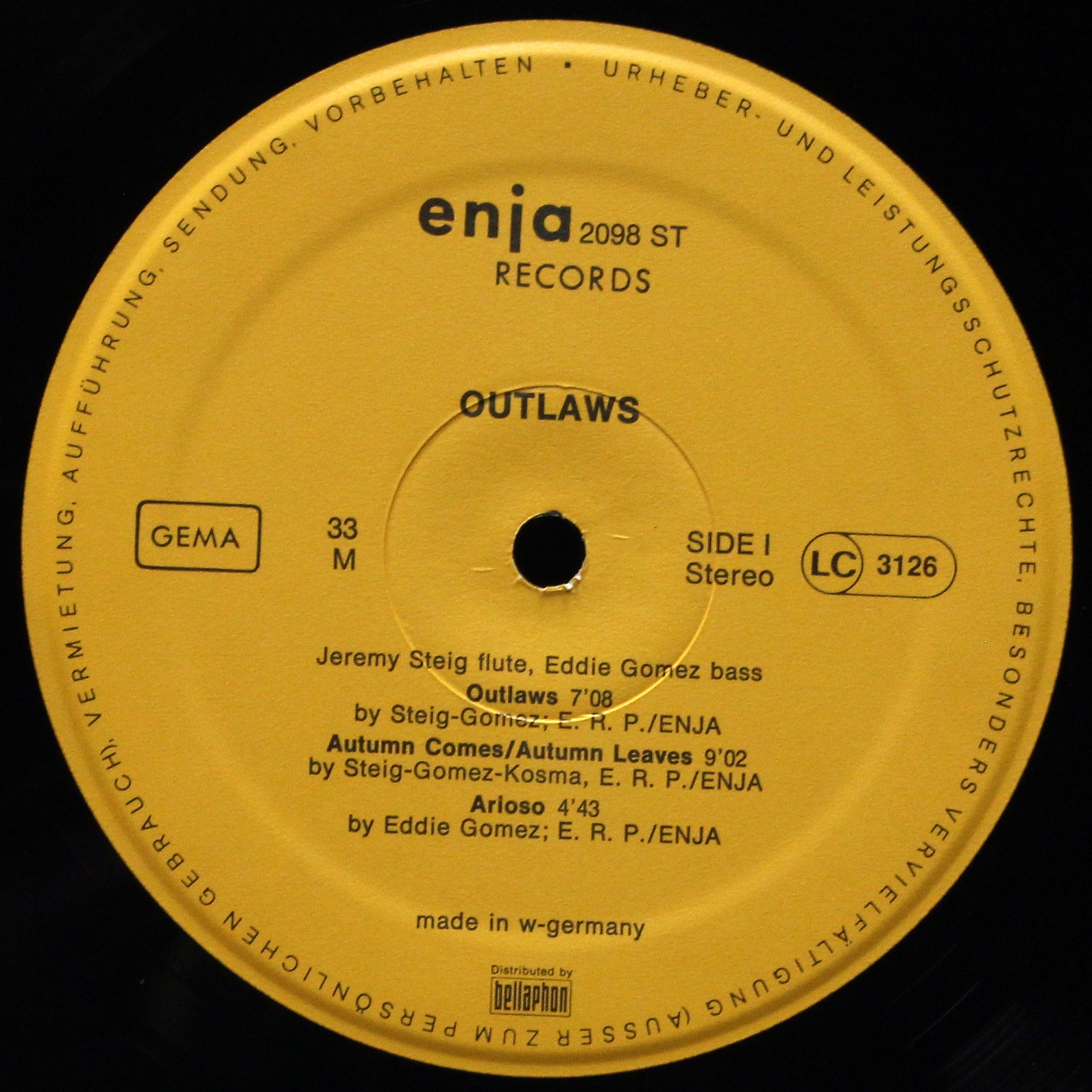 LP Jeremy Steig — Outlaws фото 3