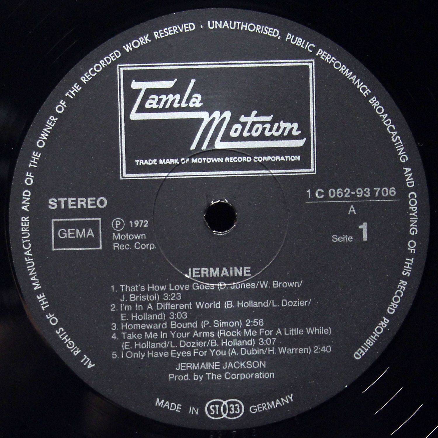 LP Jermaine Jackson — Jermaine фото 3