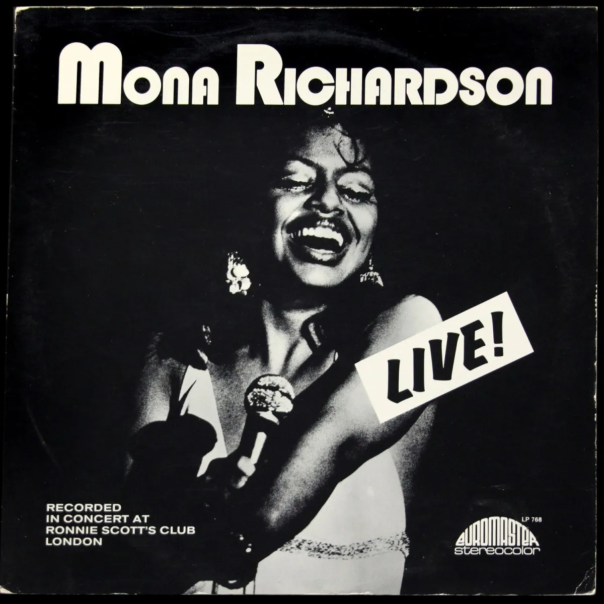 LP Mona Richardson — Live фото