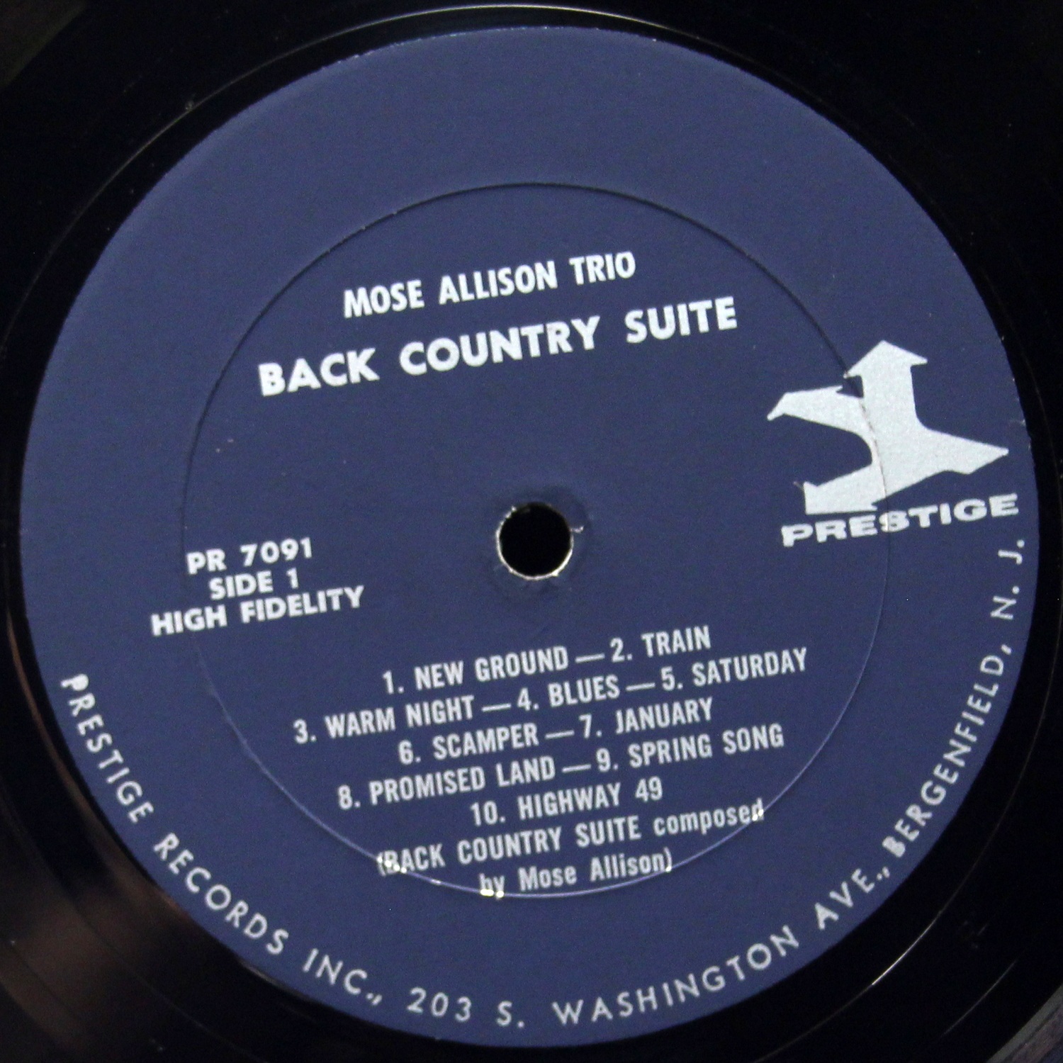 LP Mose Allison — Back Country Suite (моно) фото 3