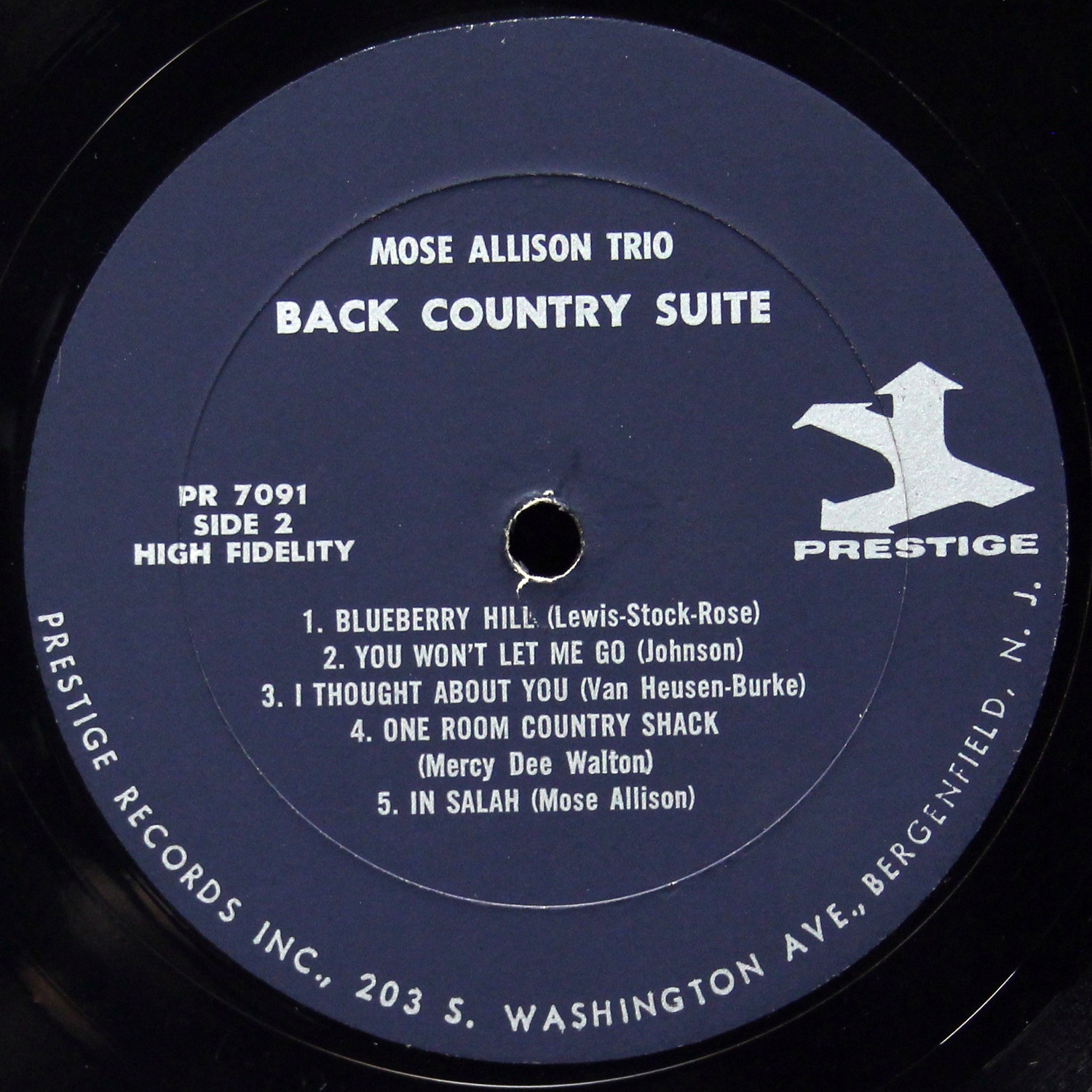 LP Mose Allison — Back Country Suite (моно) фото 4
