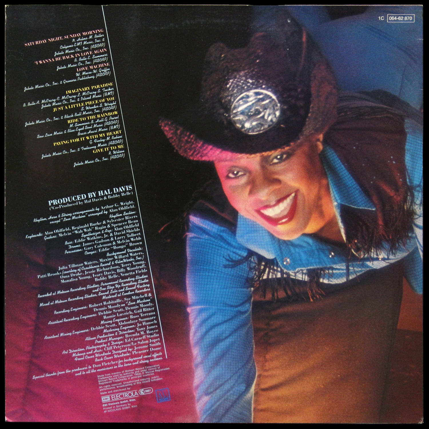 LP Thelma Houston — Ride To The Rainbow фото 2