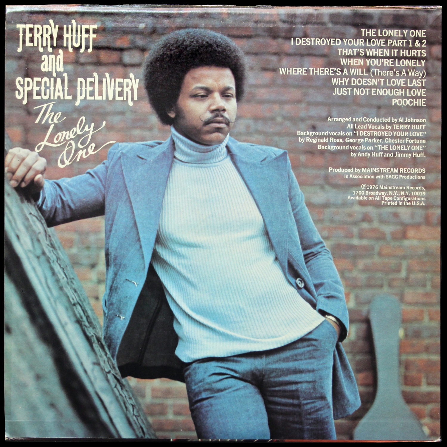 LP Terry Huff — Lonely One фото 2