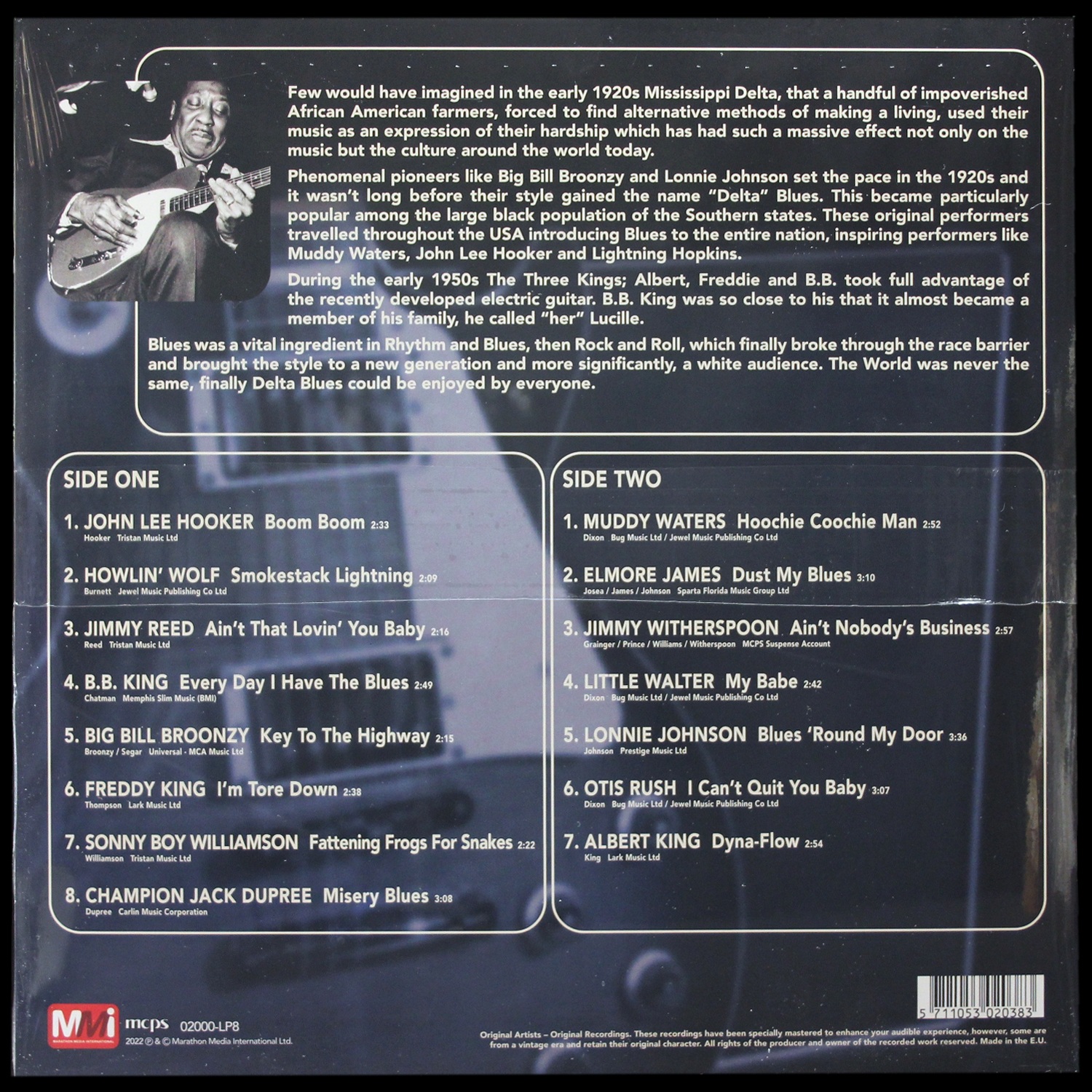 LP V/A — Blues Masters фото 2