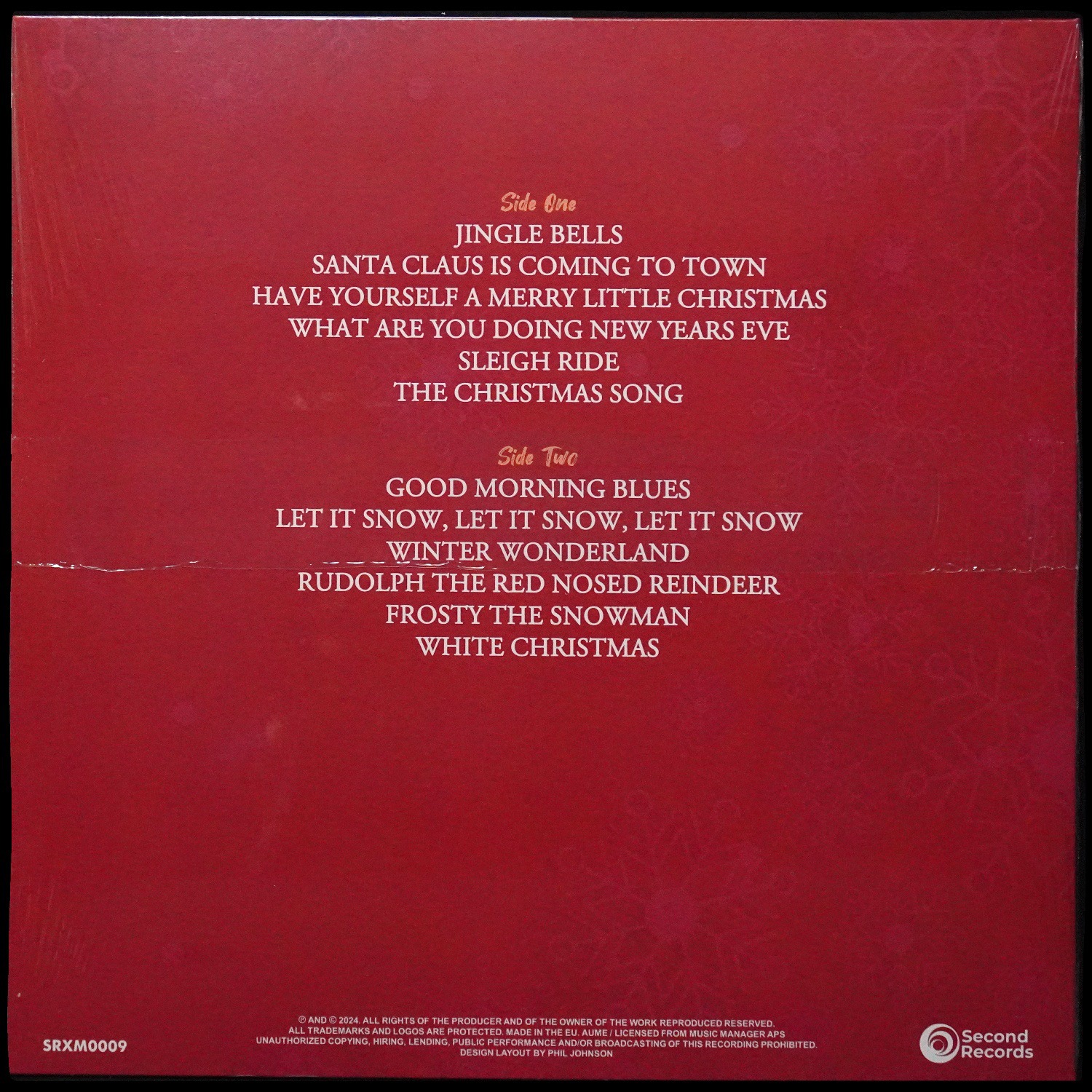 LP Ella Fitzgerald — Ella Wishes You A Swinging Christmas (цветной винил) фото 2