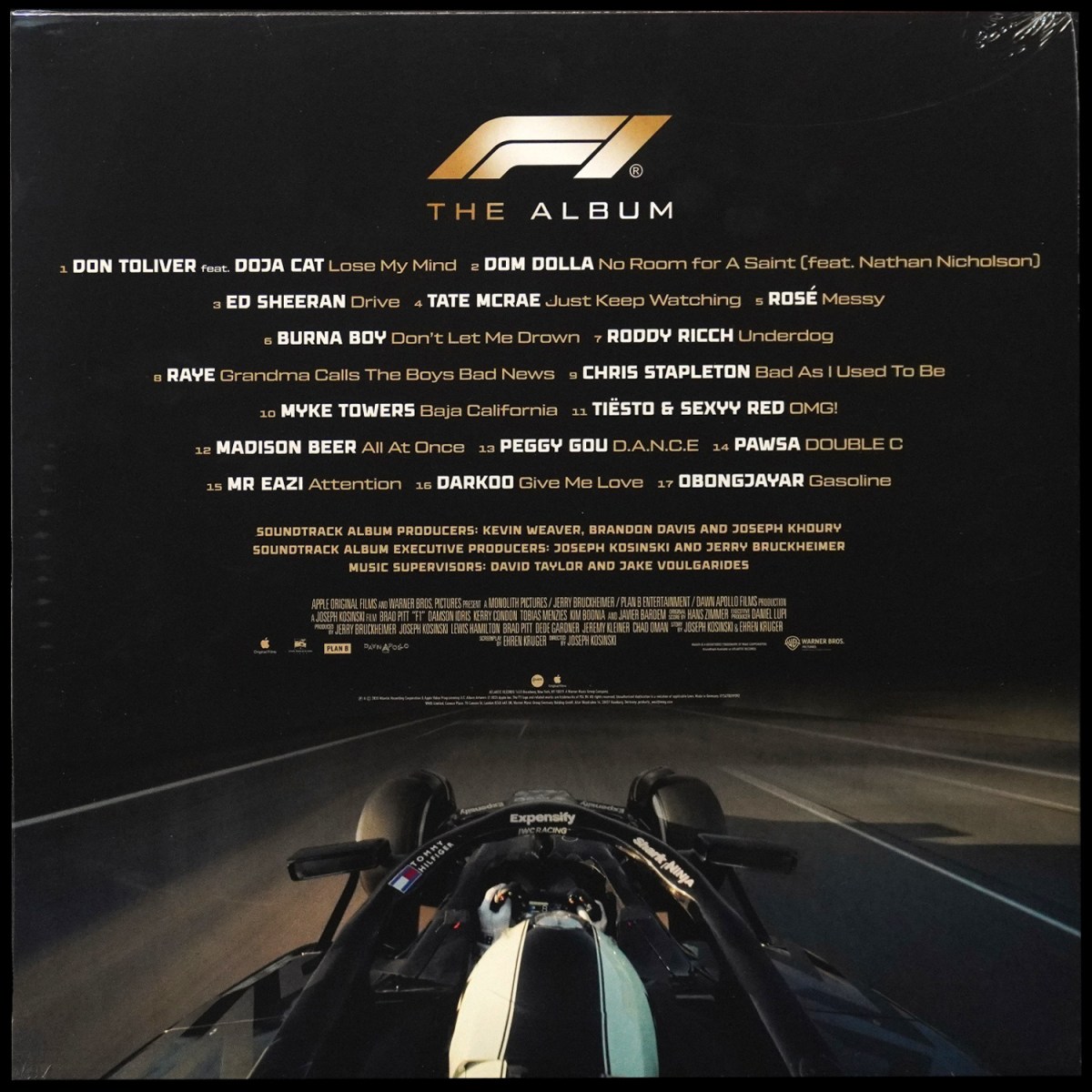 LP V/A — F1 The Album (Music From F1 The Movie) (красный непрозрачный винил) фото 2