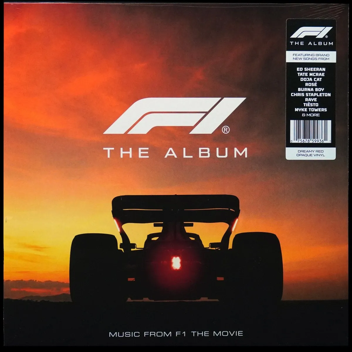 LP V/A — F1 The Album (Music From F1 The Movie) (красный непрозрачный винил) фото