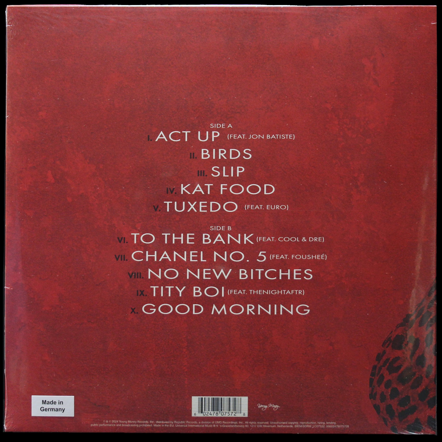 LP Lil Wayne — Tha Fix Before Tha VI (цветной винил) фото 2