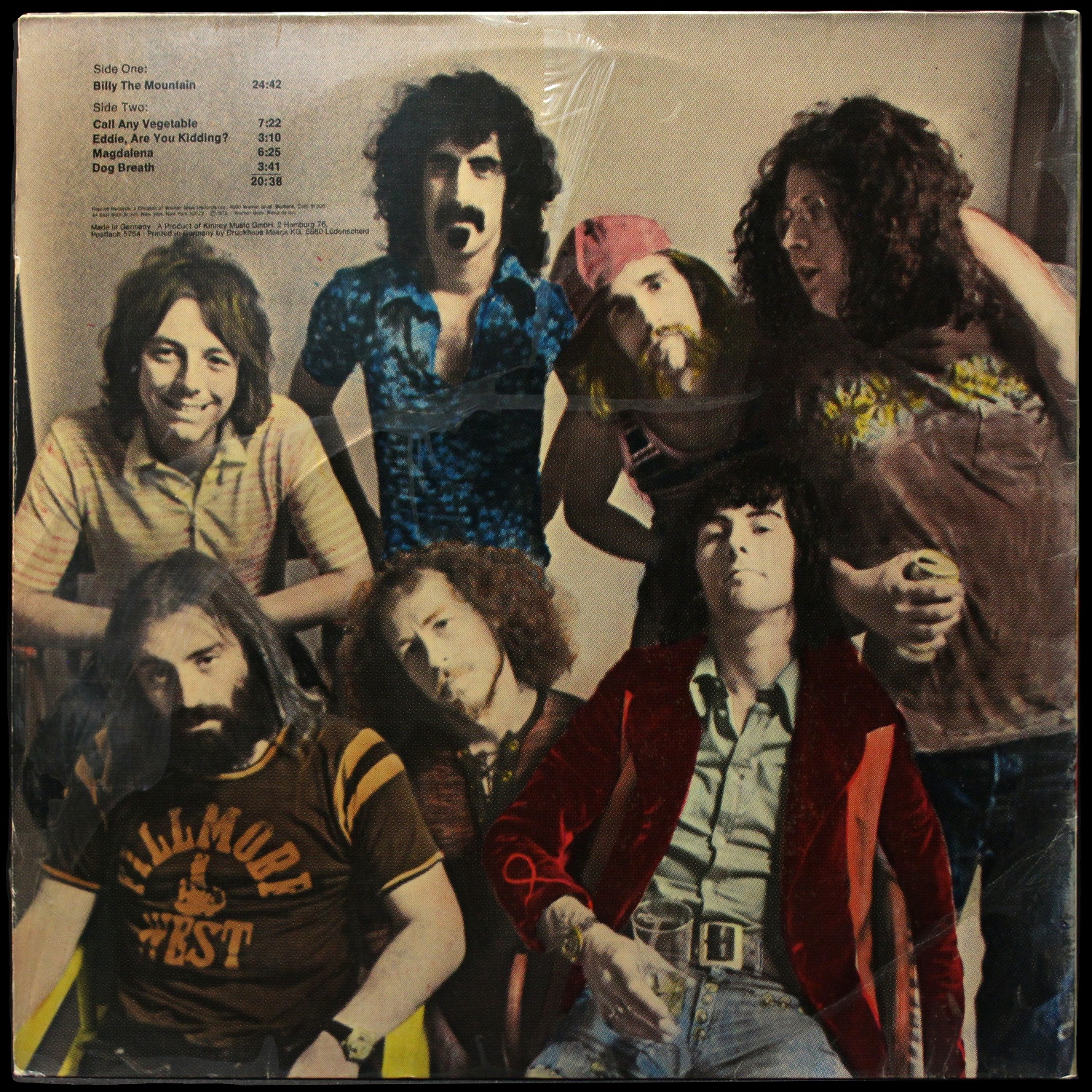LP Mothers of Invention — Just Another Band From L.A. фото 2