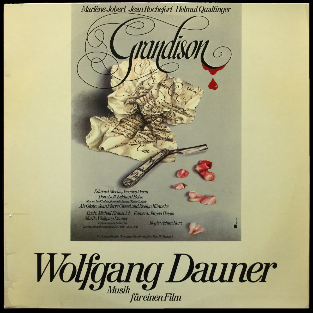 LP Wolfgang Dauner — Grandison - Musik Fur Einen Film фото