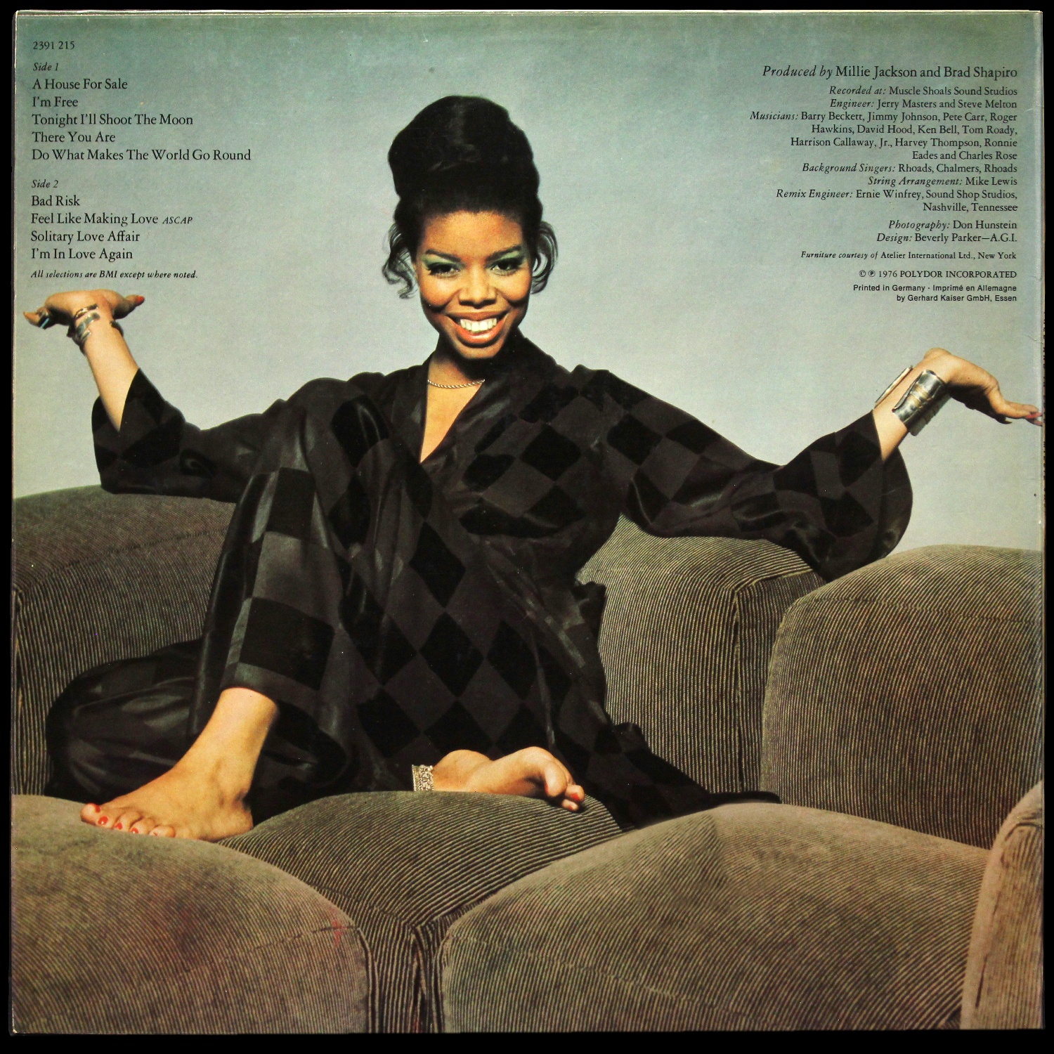 LP Millie Jackson — Free And In Love фото 2