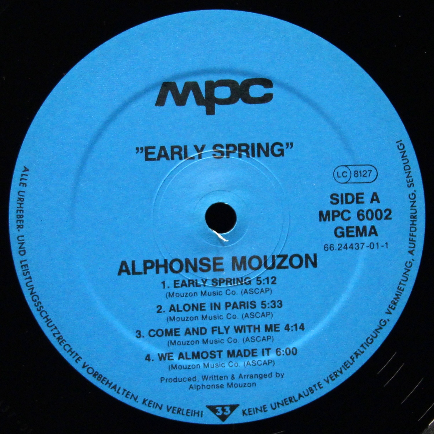 LP Alphonse Mouzon — Early Spring фото 2