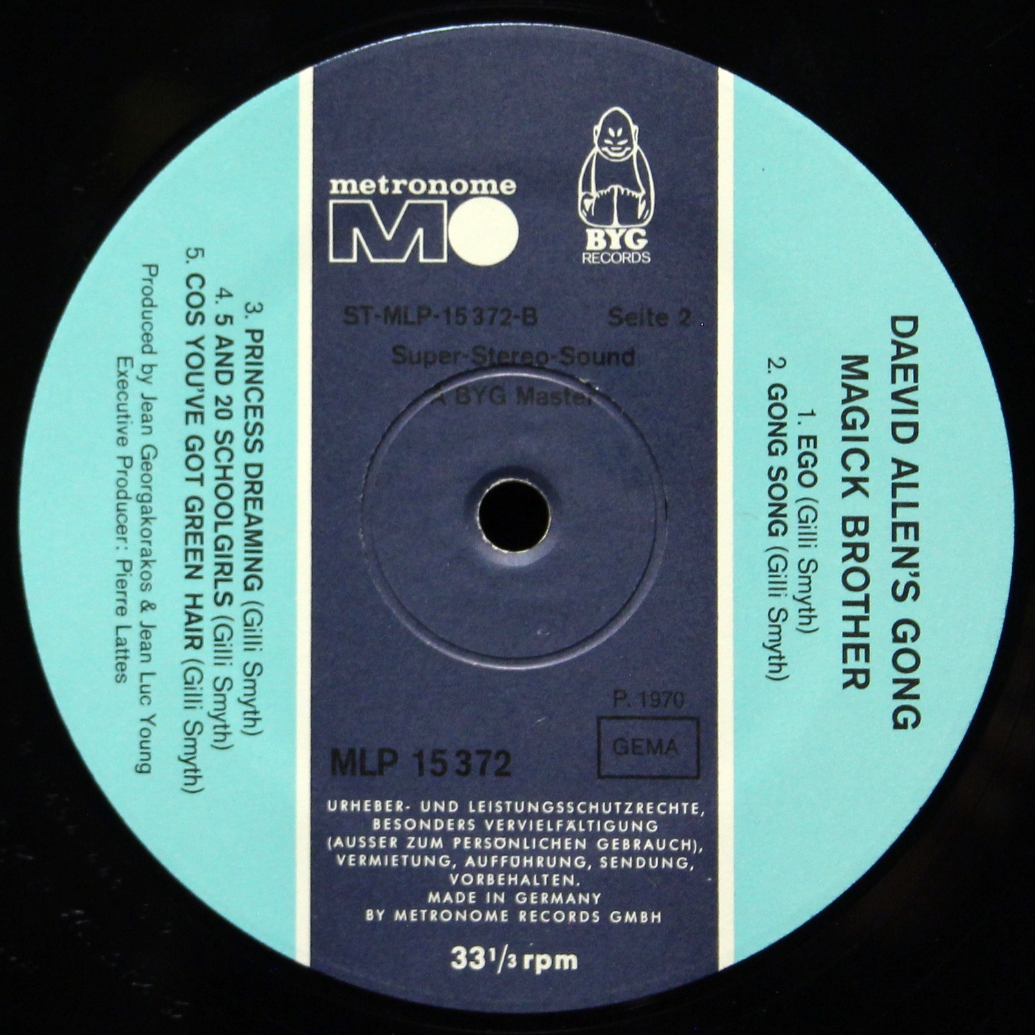 LP Daevid Allen's Gong — Magick Brother фото 4