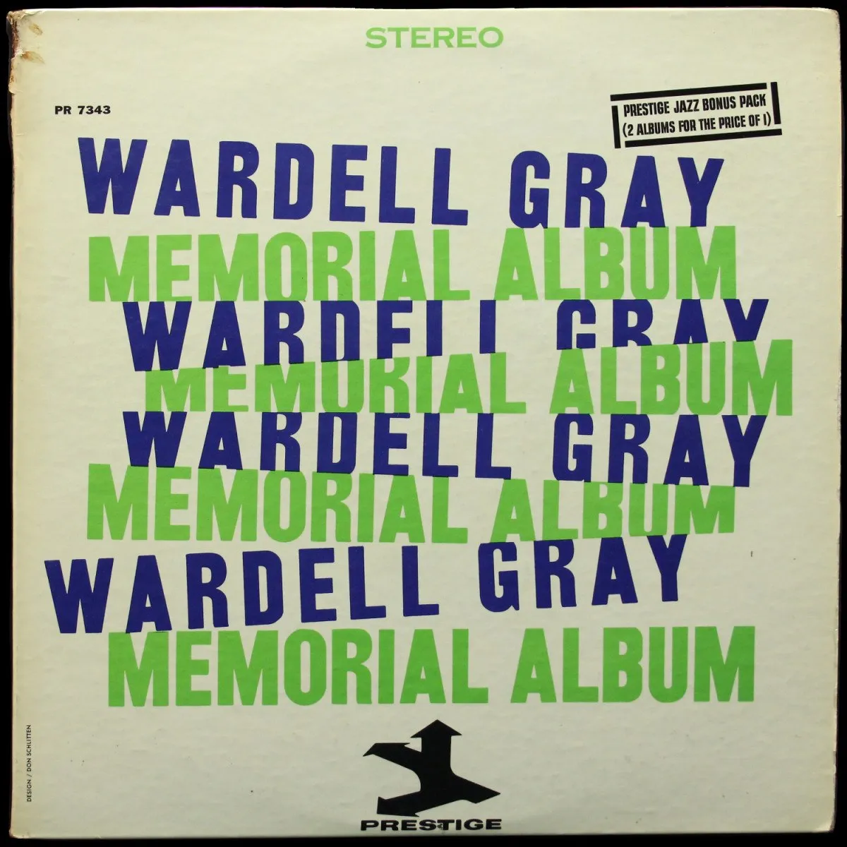 LP Wardell Gray — Memorial Album (2LP) фото