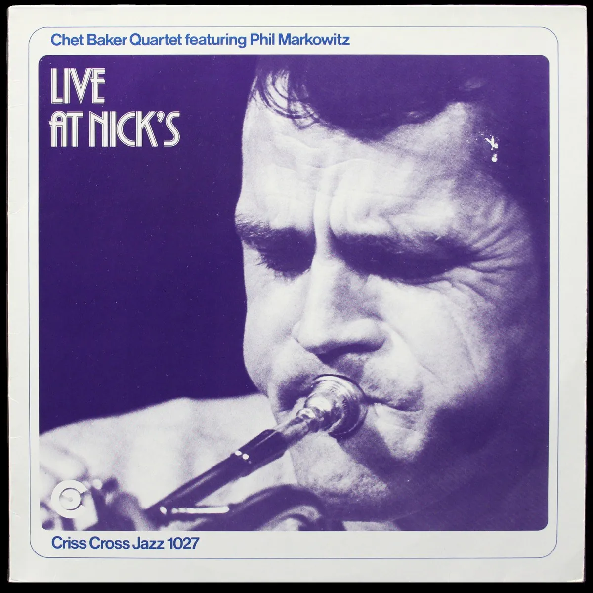 LP Chet Baker Quartet — Live At Nick's фото