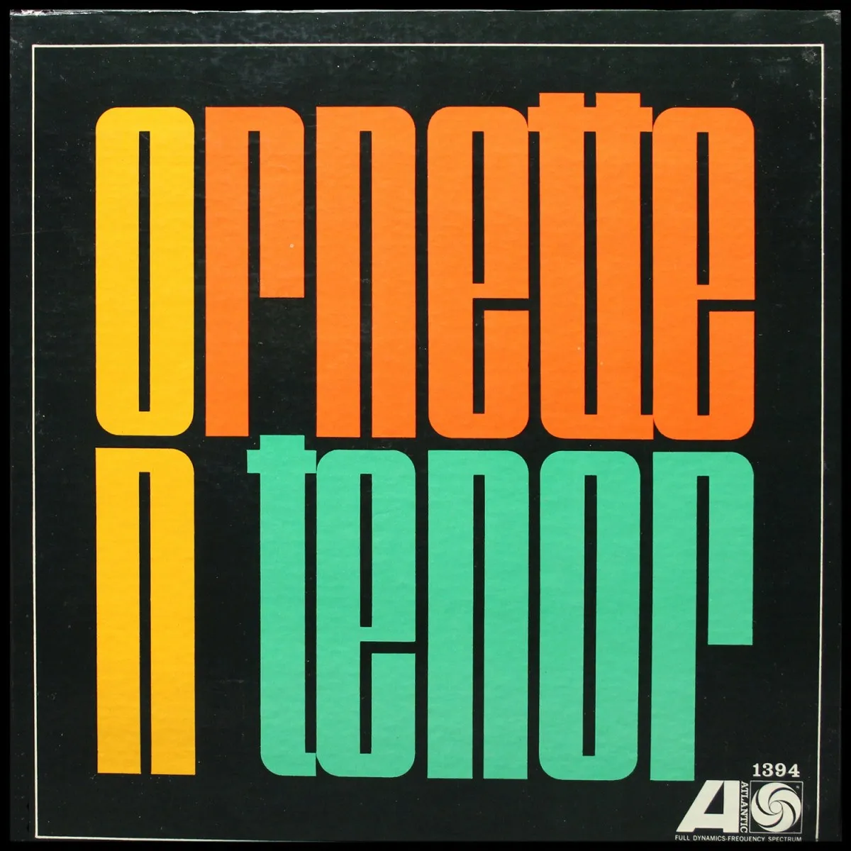 LP Ornette Coleman — Ornette On Tenor (моно) фото