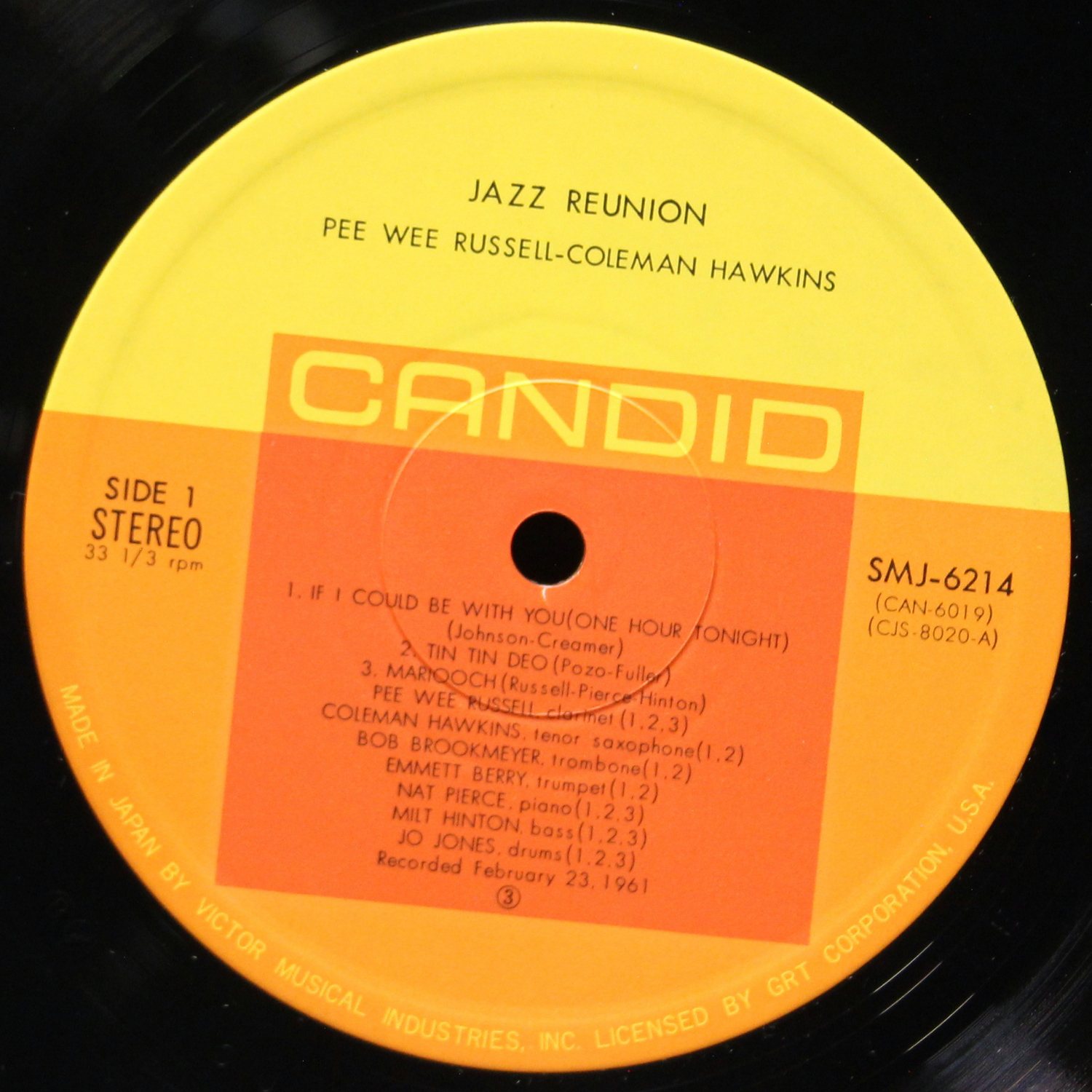 LP Pee Wee Russell — Jazz Reunion фото 3