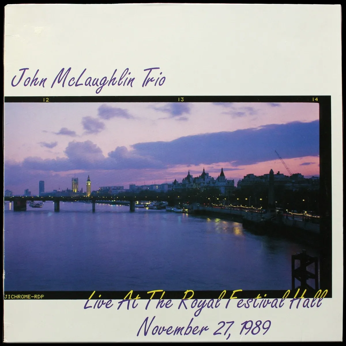 LP John McLaughlin Trio — Live At The Royal Festival Hall фото