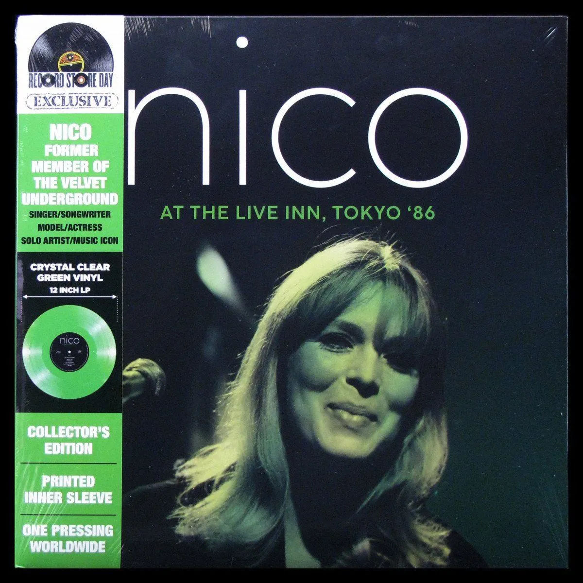 LP Nico — At The Live Inn, Tokyo '86 (цветной винил, + obi) фото
