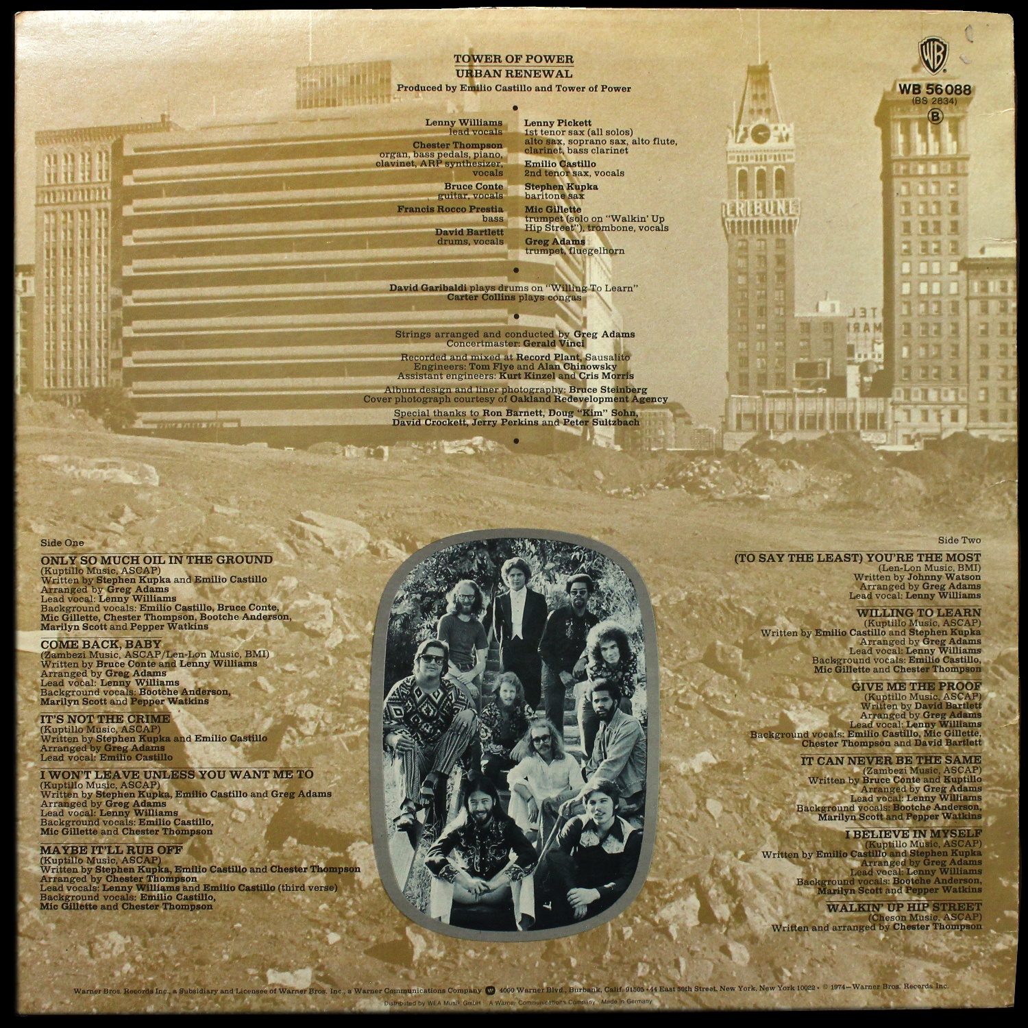 LP Tower Of Power — Urban Renewal фото 2