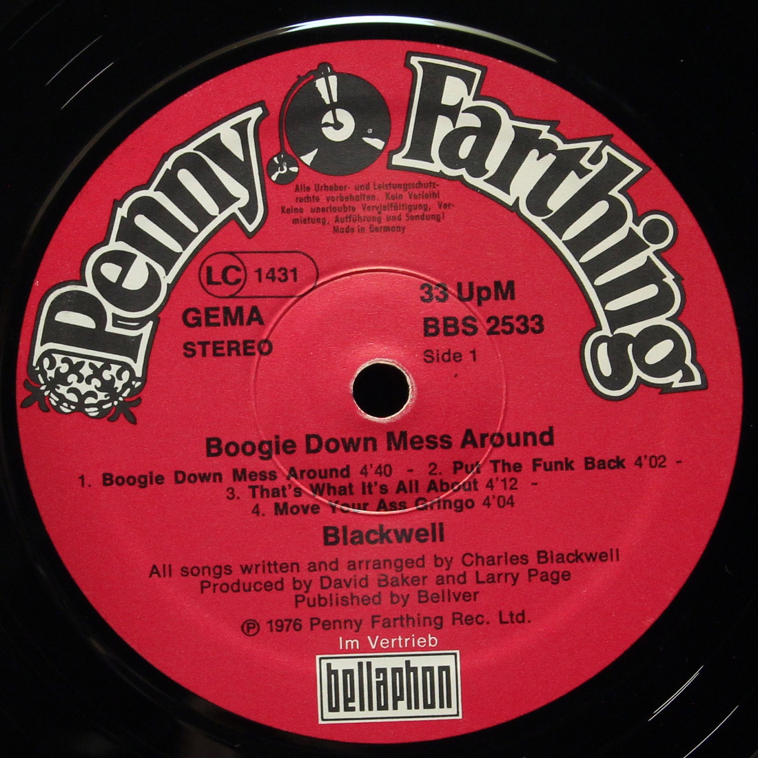 LP Blackwell — Boogie Down Mess Around фото 3