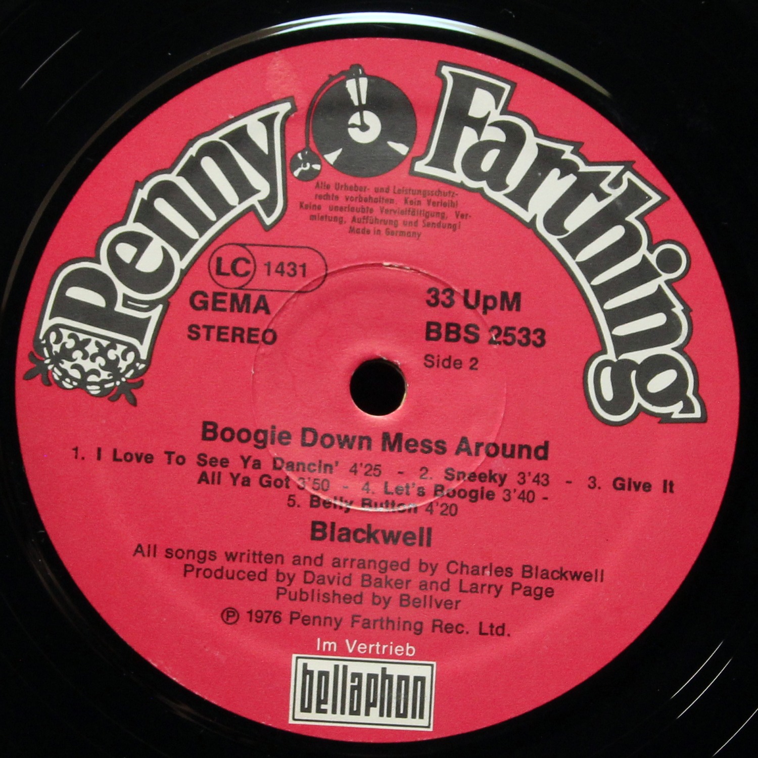 LP Blackwell — Boogie Down Mess Around фото 4