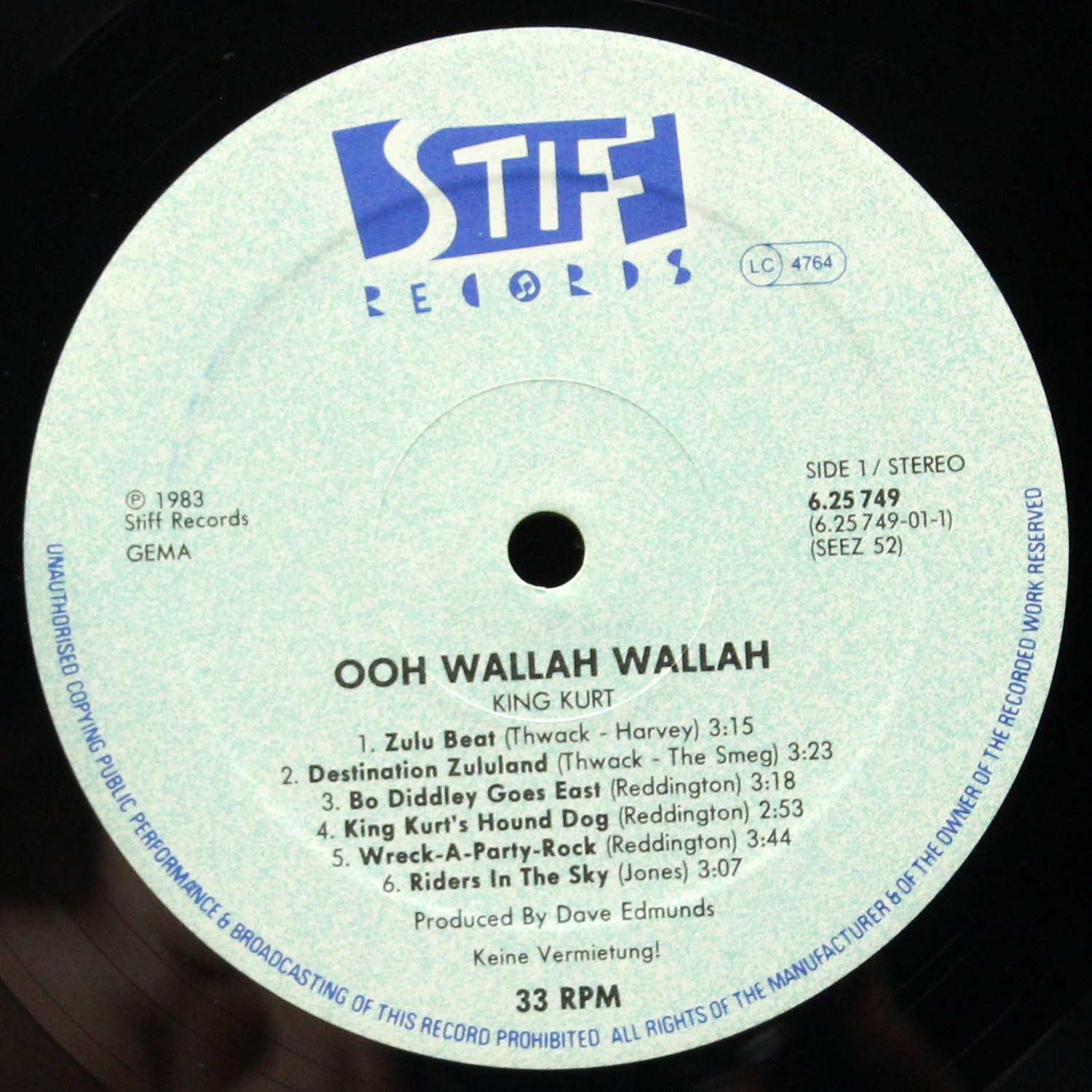 LP King Kurt — Ooh Wallah Wallah фото 3