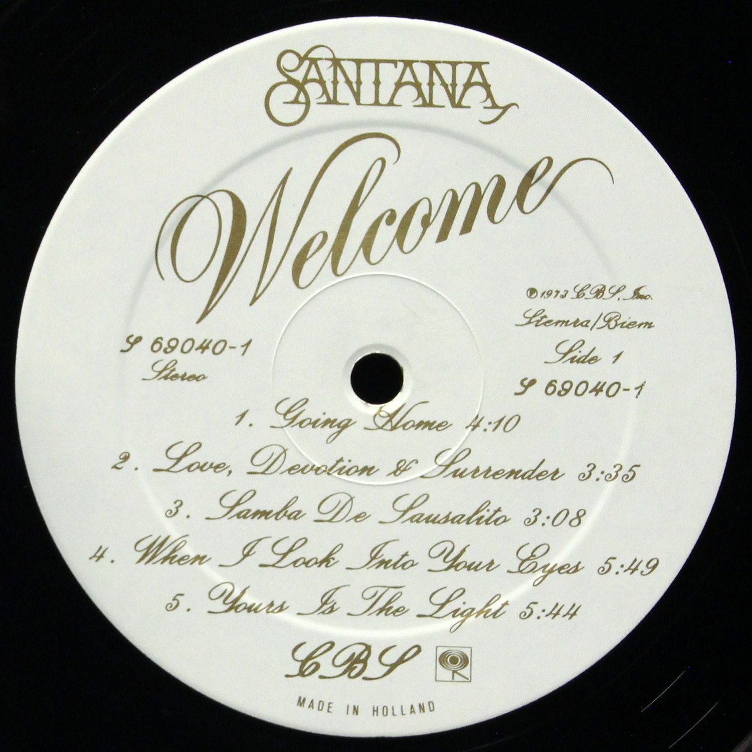 LP Santana — Welcome фото 2