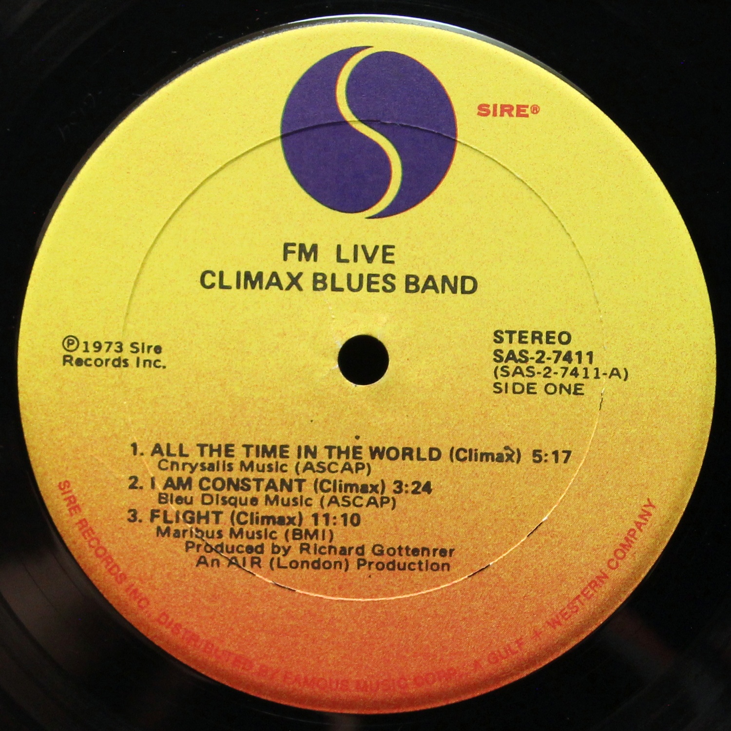 LP Climax Blues Band — FM / Live (2LP) фото 3