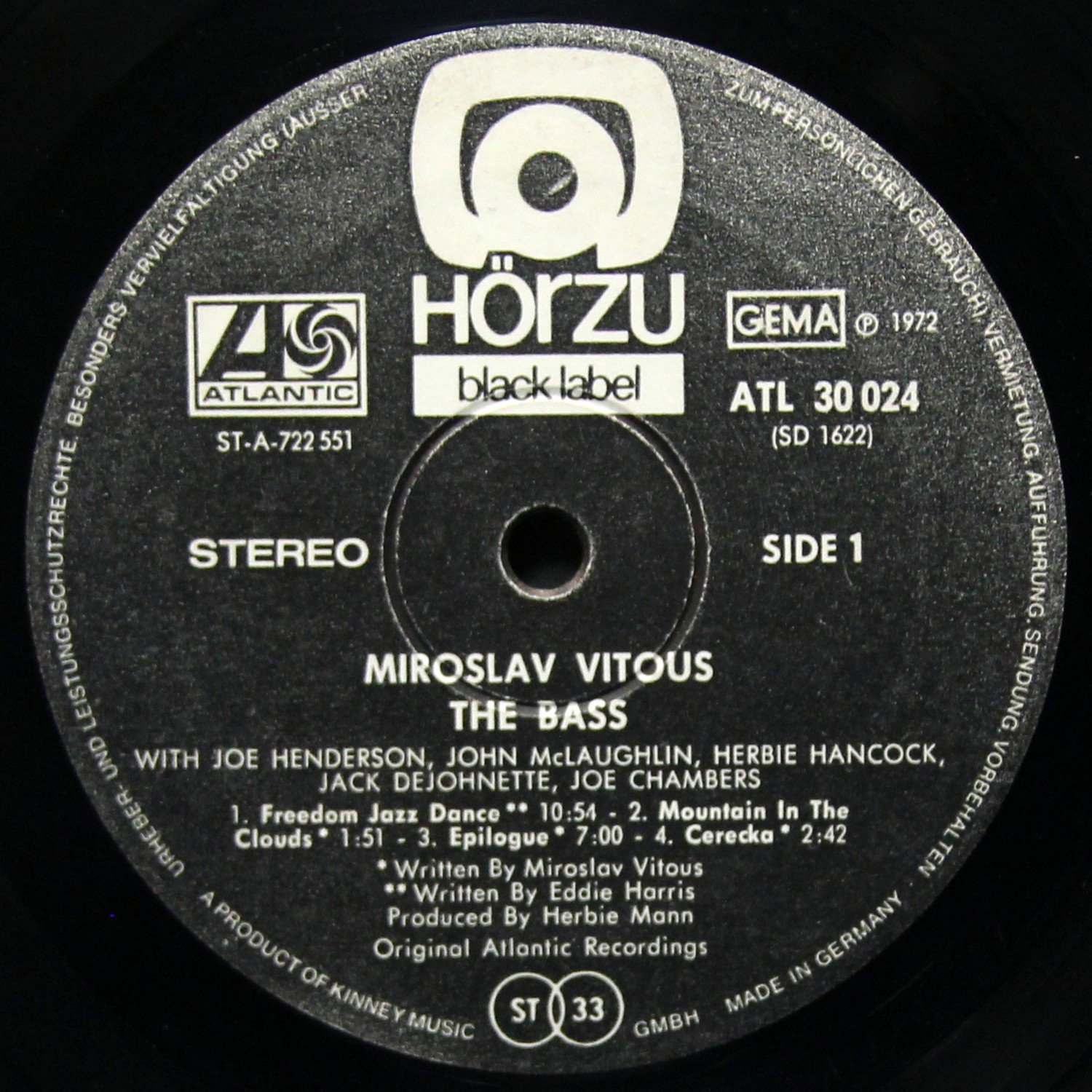 LP Miroslav Vitous — Bass фото 2