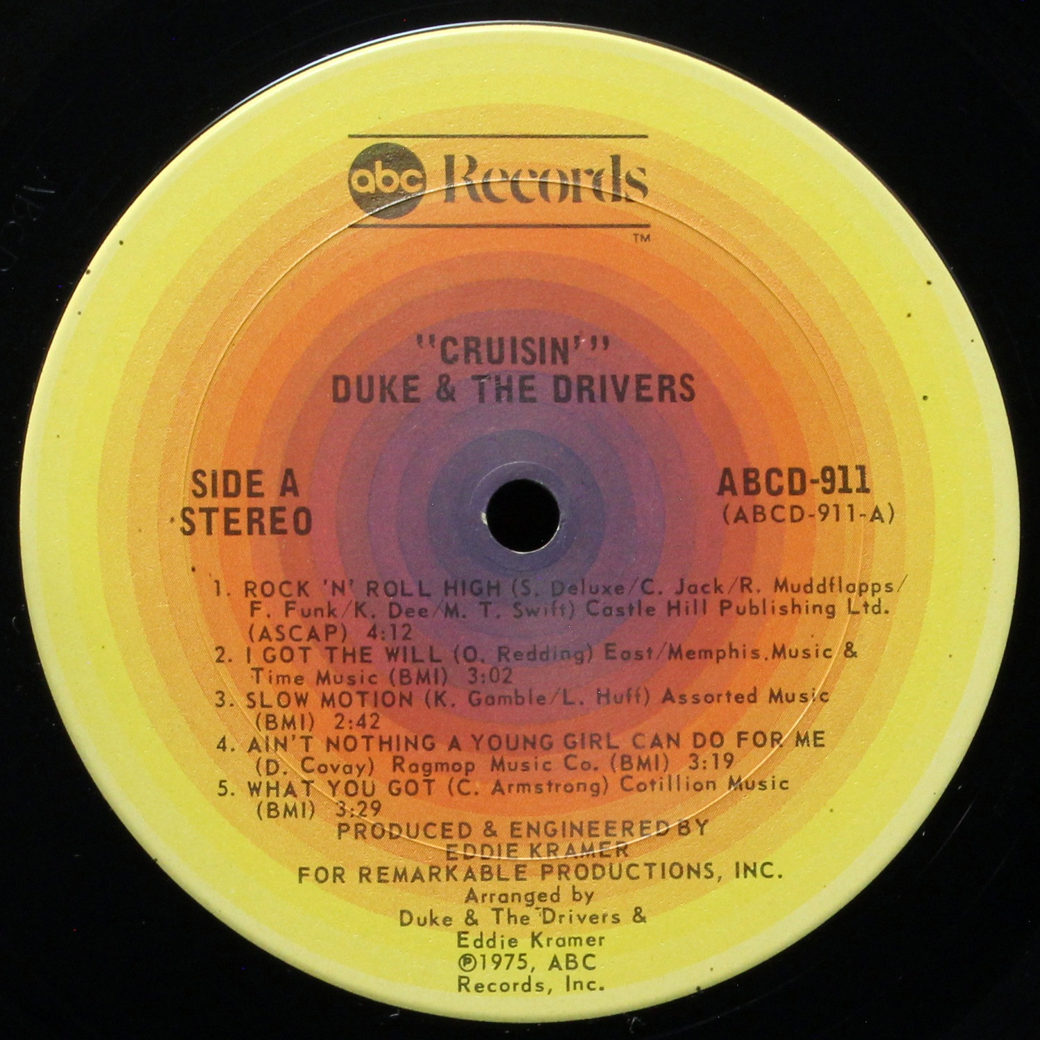 LP Duke & The Drivers — Cruisin' фото 3