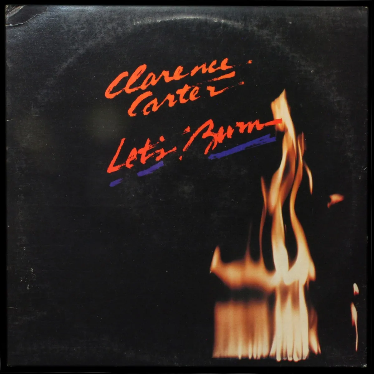 LP Clarence Carter — Let's Burn фото