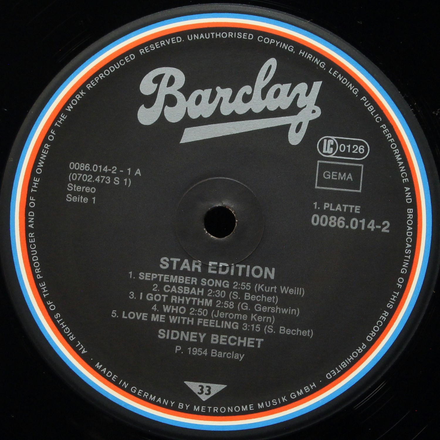 LP Sidney Bechet — Star Edition (2LP) фото 3