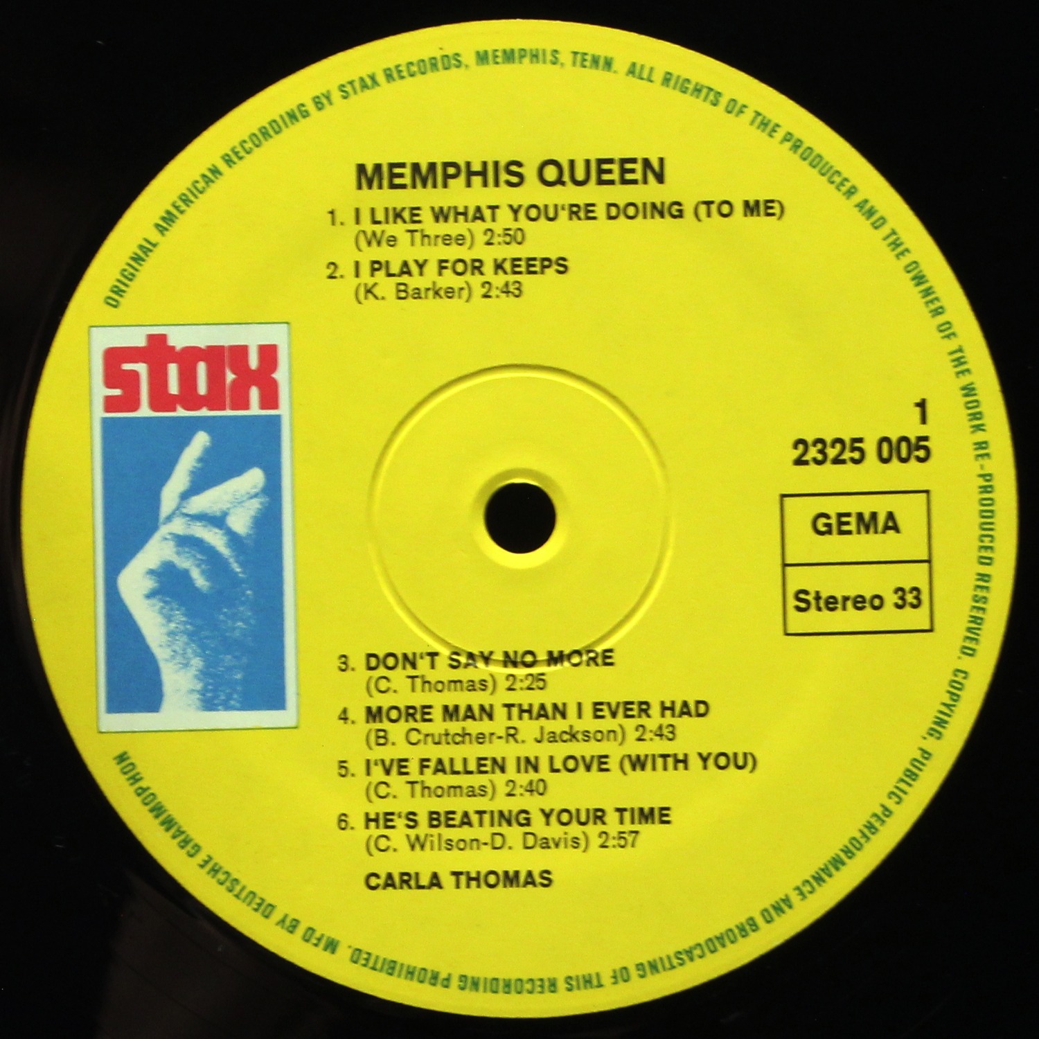 LP Carla Thomas — Memphis Queen фото 3