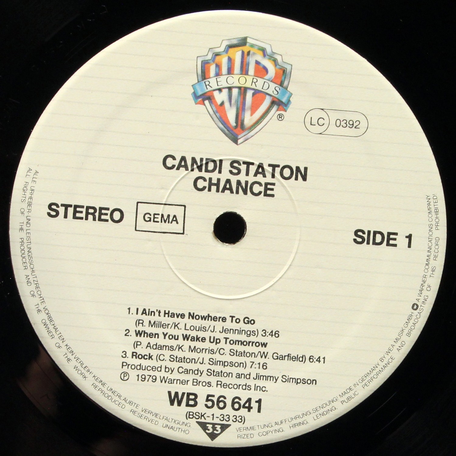LP Candi Staton — Chance фото 3