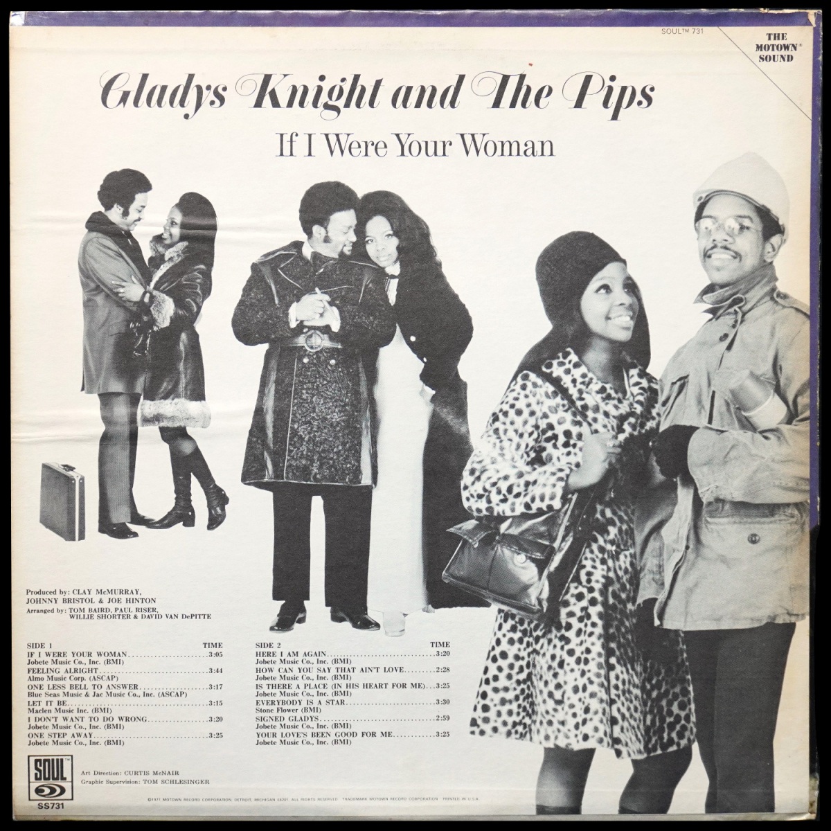 LP Gladys Knight And The Pips — If I Were Your Woman фото 2