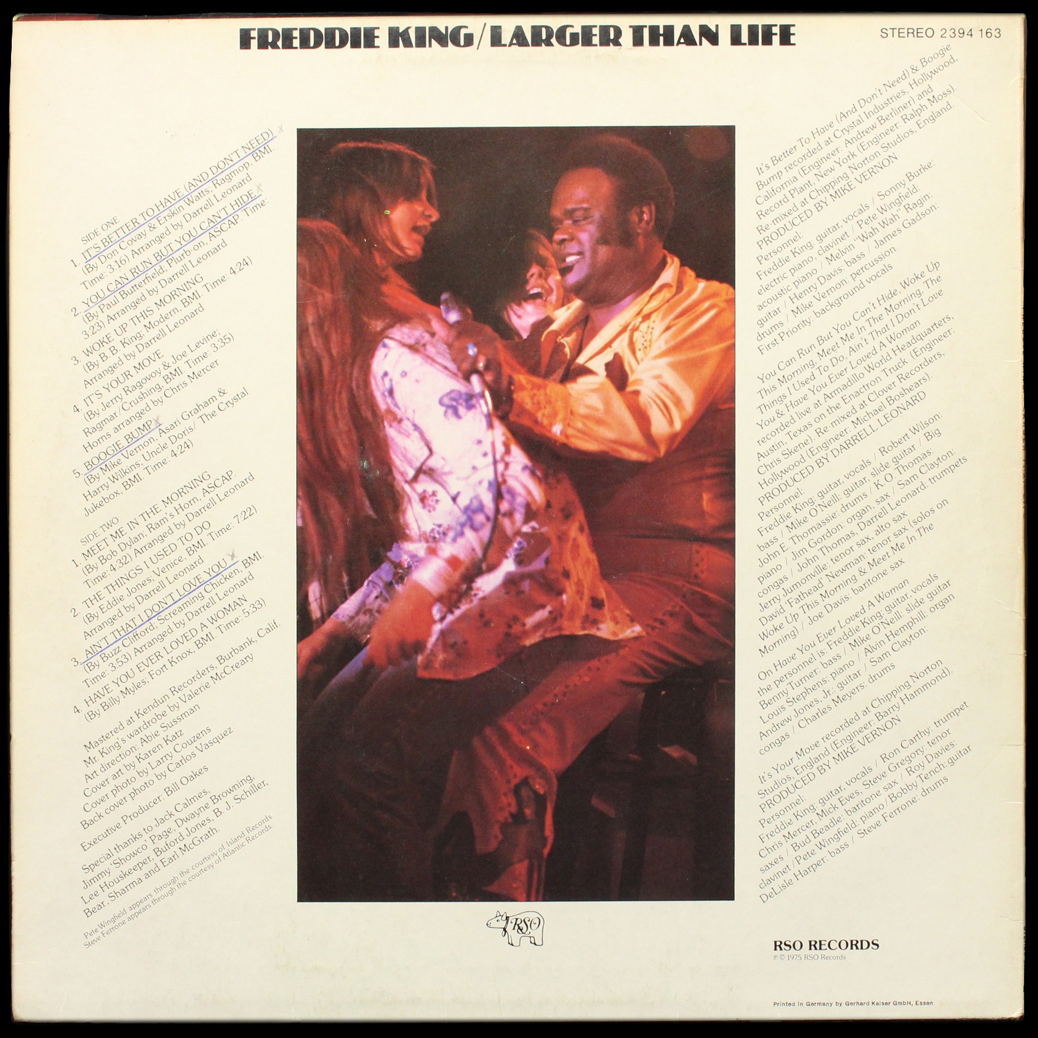 LP Freddie King — Larger Than Life фото 2