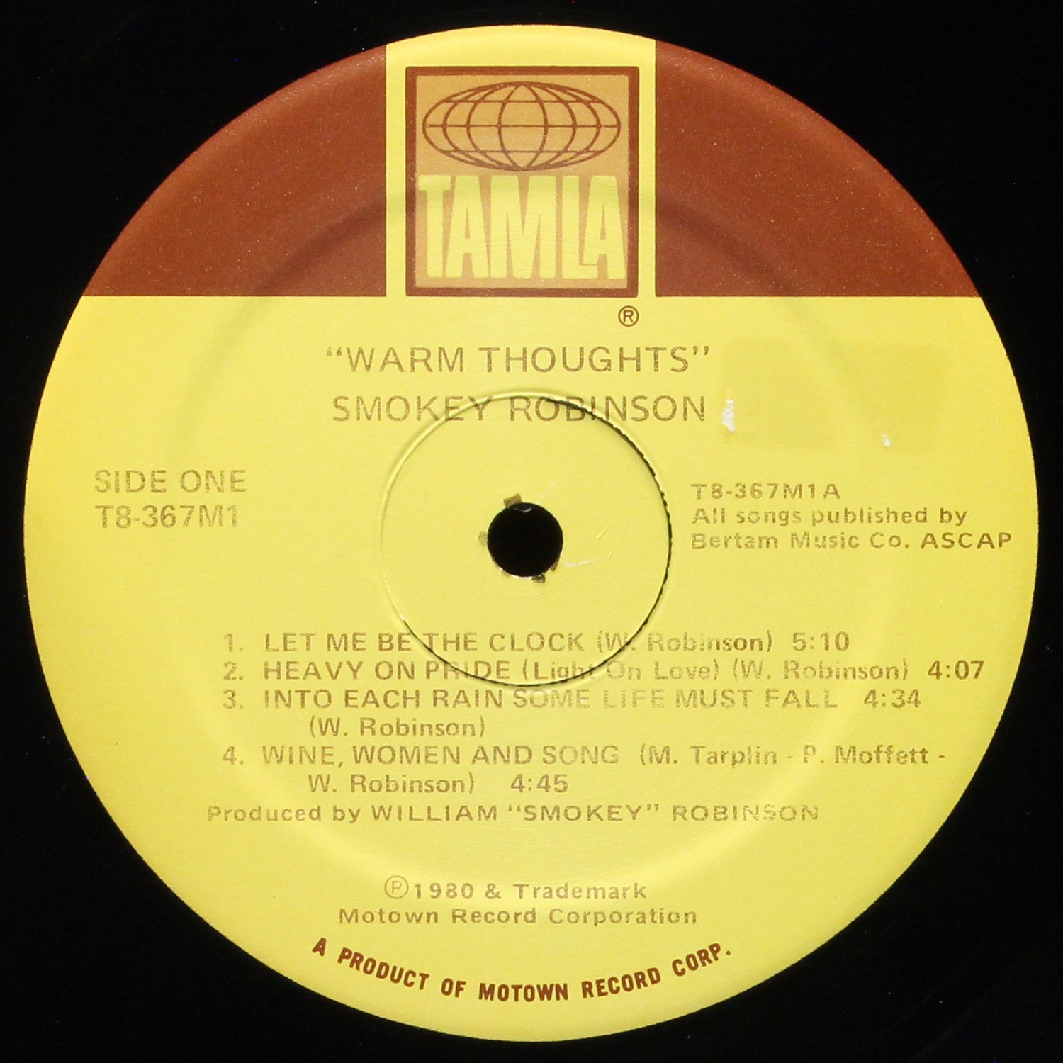 LP Smokey Robinson — Warm Thoughts фото 2