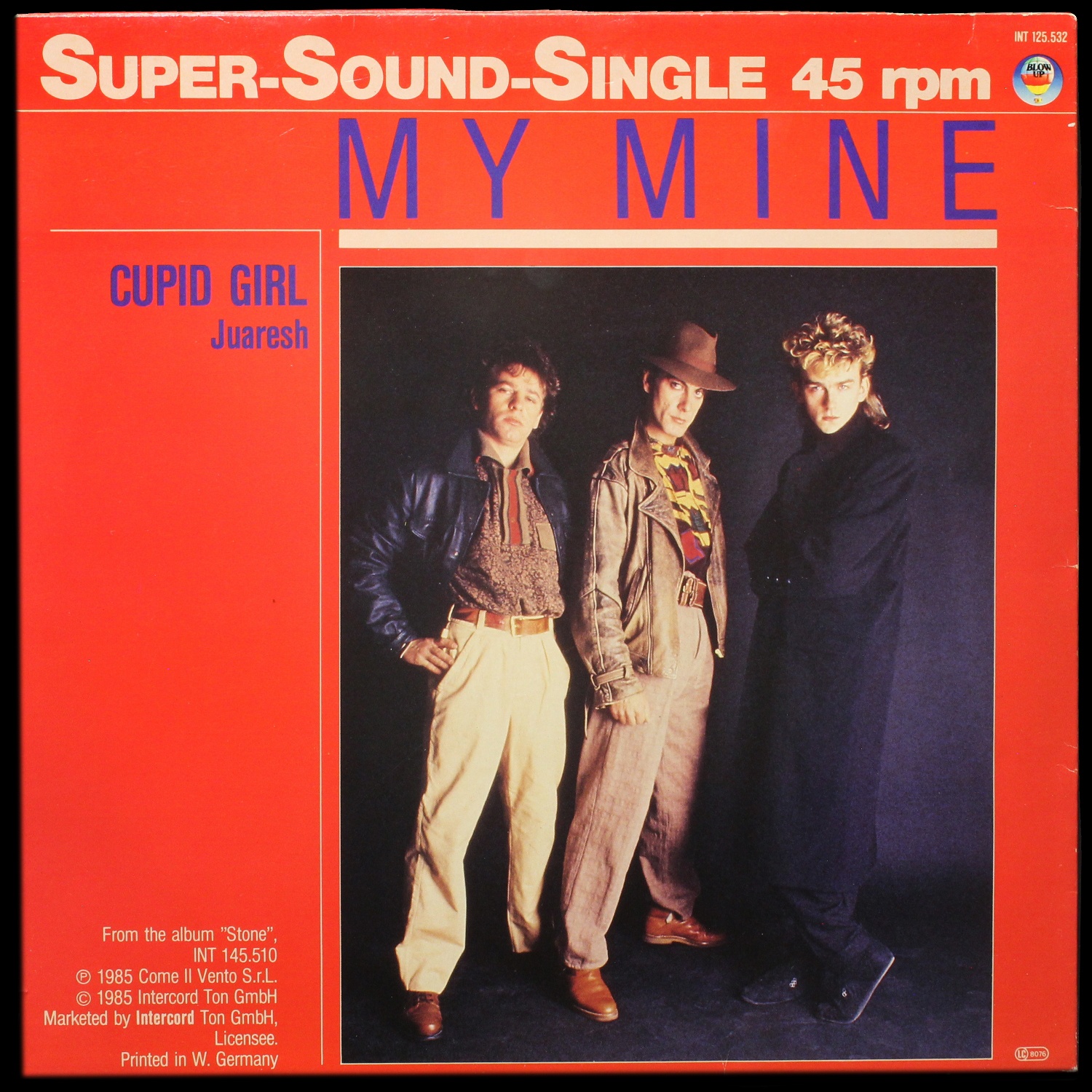 LP My Mine — Cupid Girl (цветной винил,  сингл) фото 3