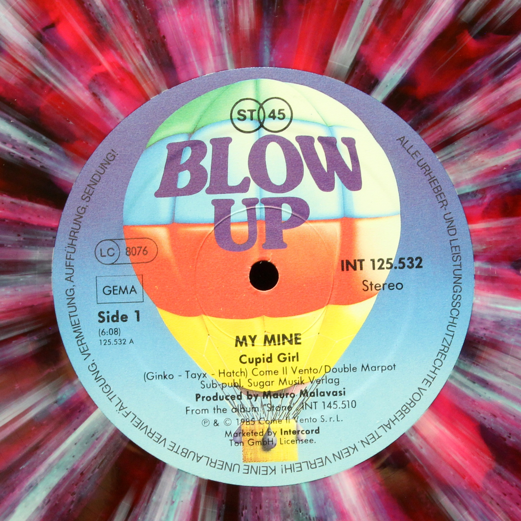 LP My Mine — Cupid Girl (цветной винил,  сингл) фото 2