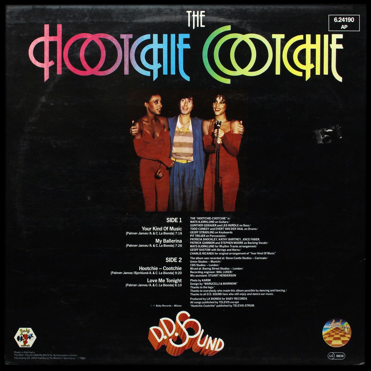 LP D.D. Sound — Hootchie Cootchie фото 2