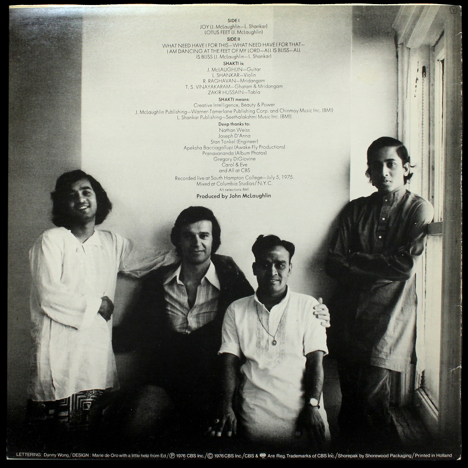 LP Shakti — Shakti With John фото 2