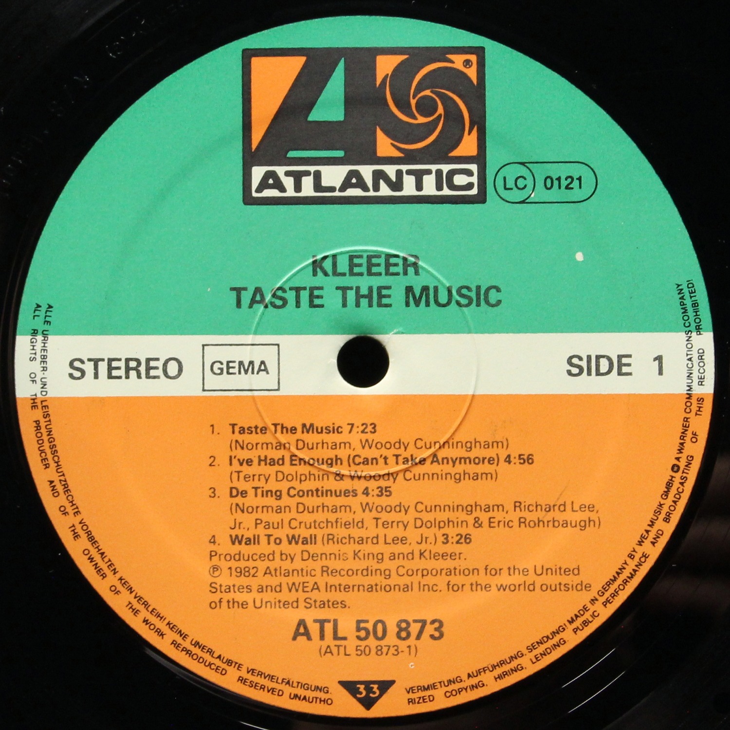 LP Kleeer — Taste The Music фото 3