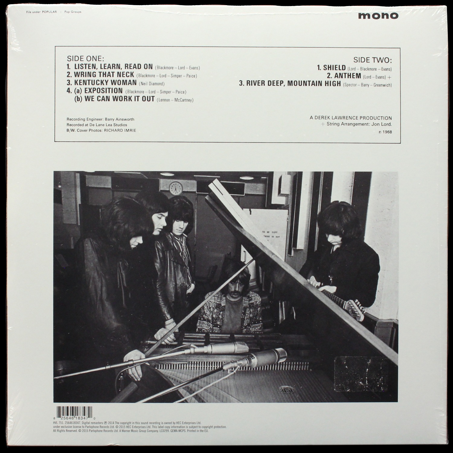 LP Deep Purple — Book Of Taliesyn (моно) фото 2