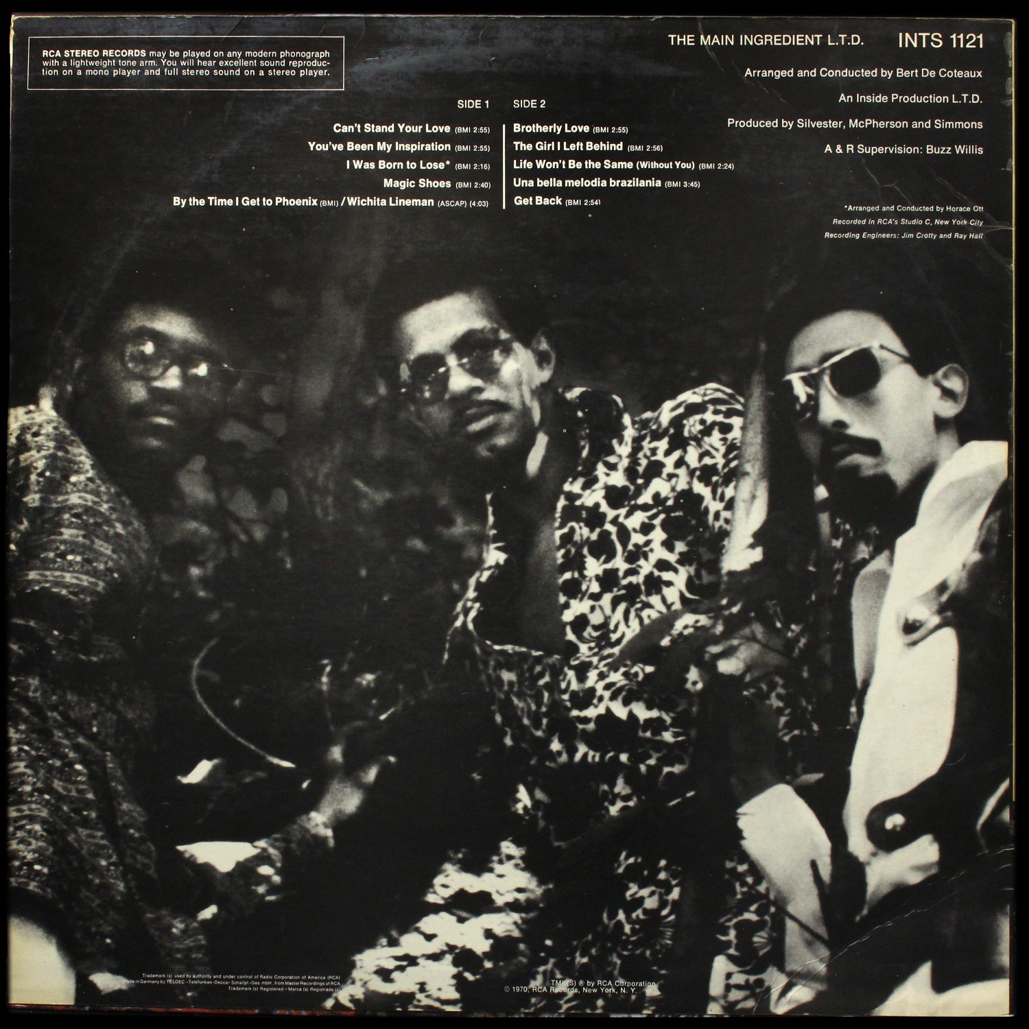 LP Main Ingredient — L.T.D. фото 2