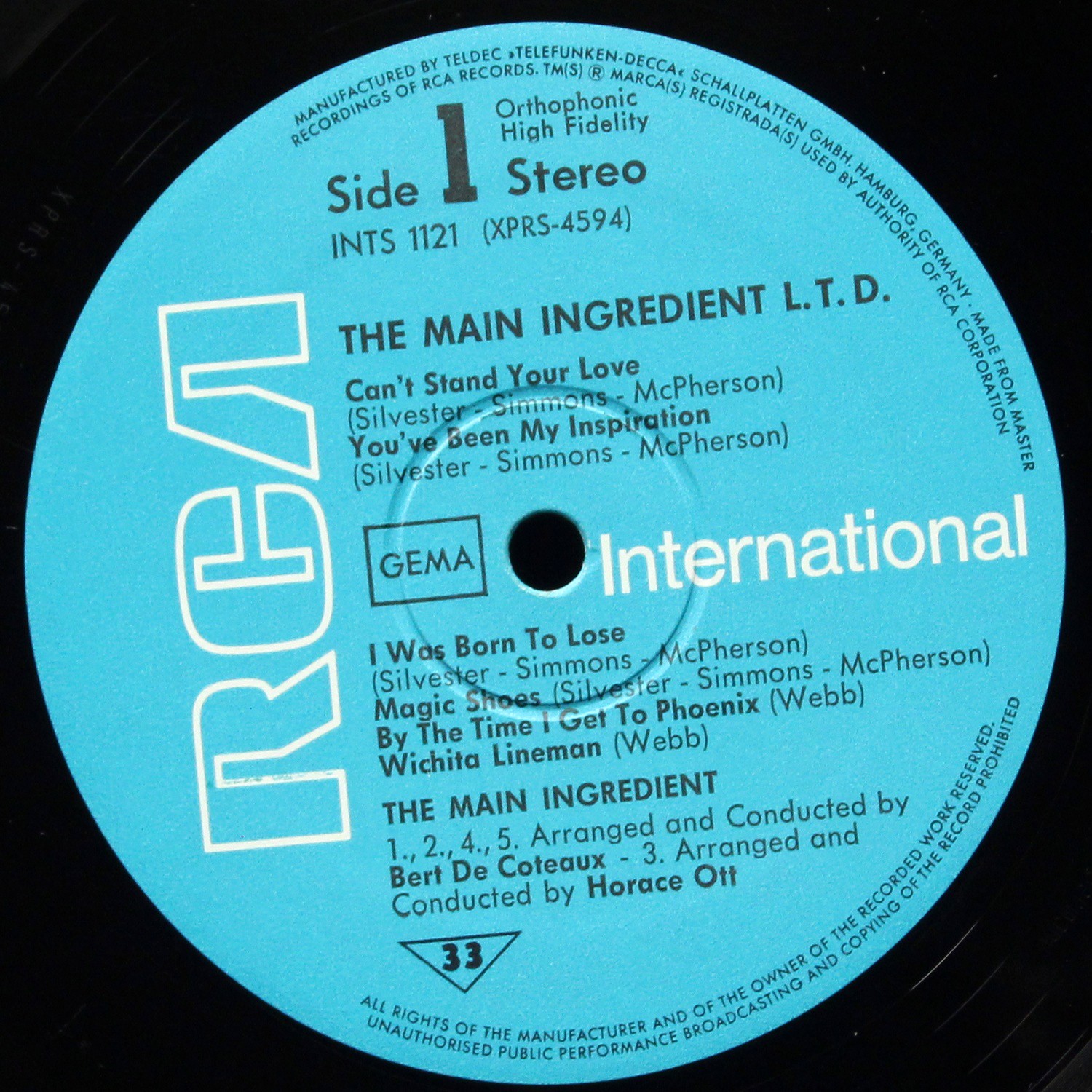 LP Main Ingredient — L.T.D. фото 3